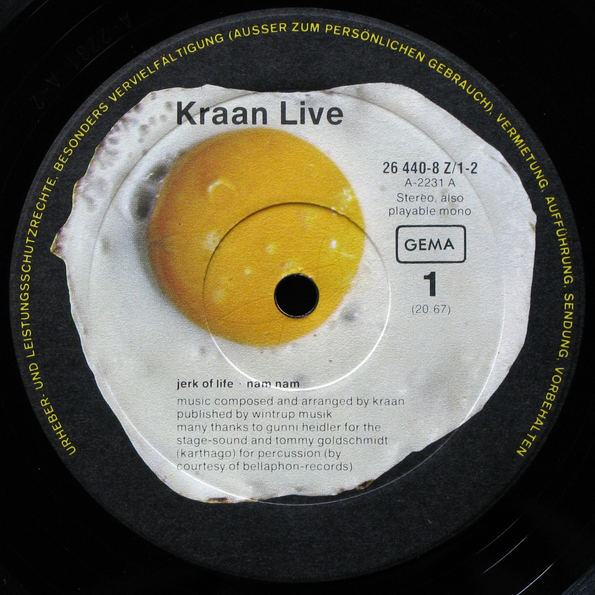 LP Kraan — Live (2LP) фото 2