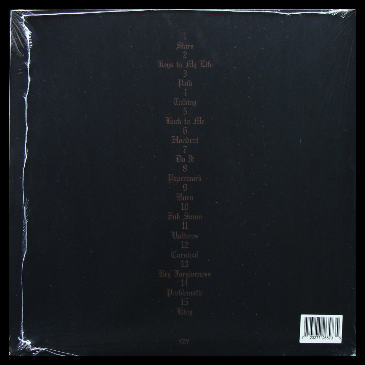 LP Kanye West \ YS \ Ty Dolla Sign — Vultures 1 (2LP) фото 2