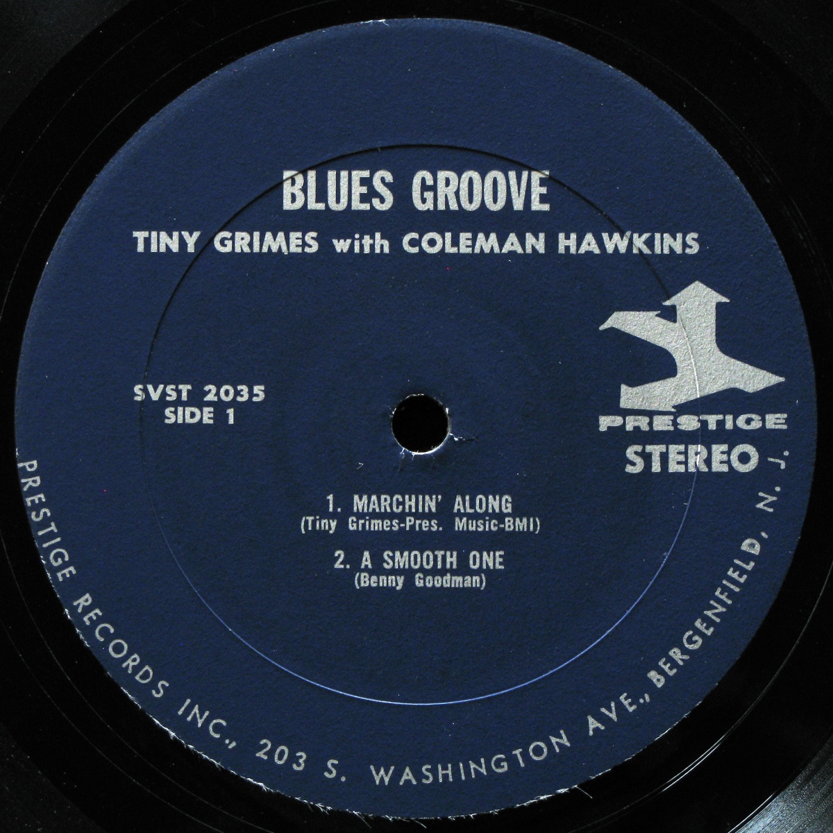 LP Coleman Hawkins / Tiny Grimes — Blues Groove фото 3