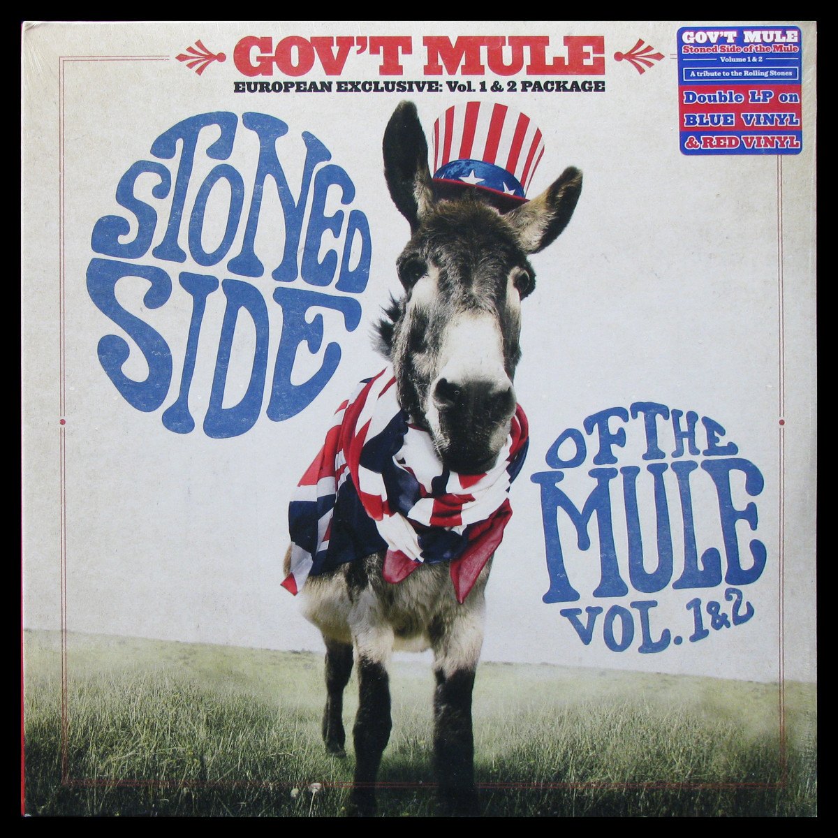 LP Gov't Mule — Stoned Side Of The Mule - Vol.1 & 2 (2LP, coloured vinyl) фото