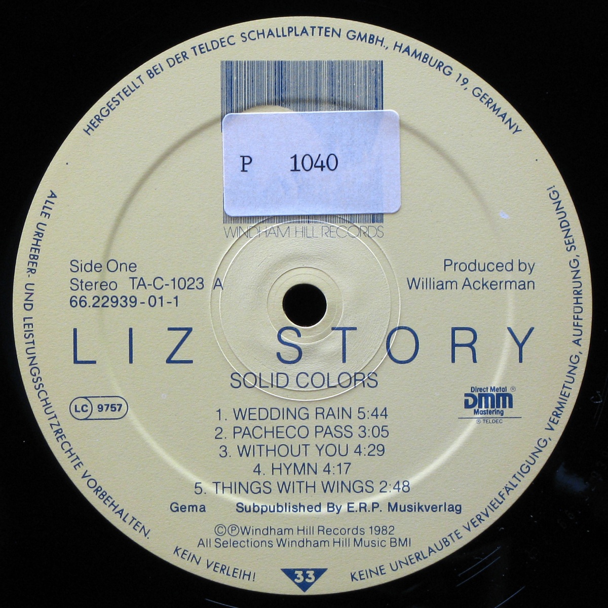 LP Liz Story — Solid Colors фото 2