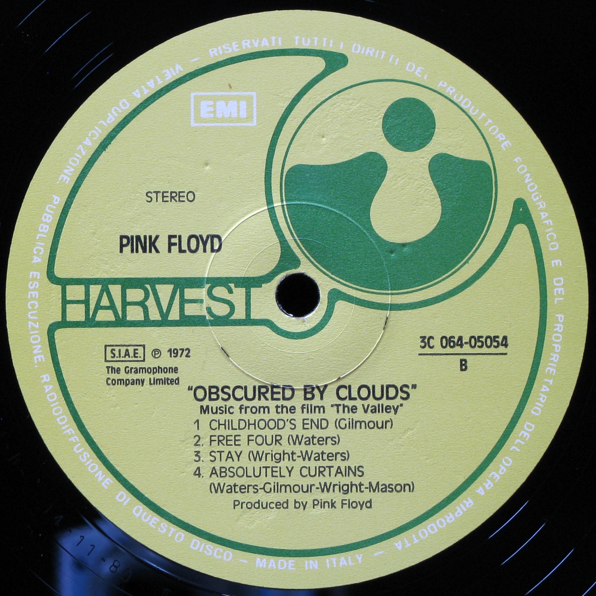 LP Pink Floyd — Obscured By Clouds фото 4