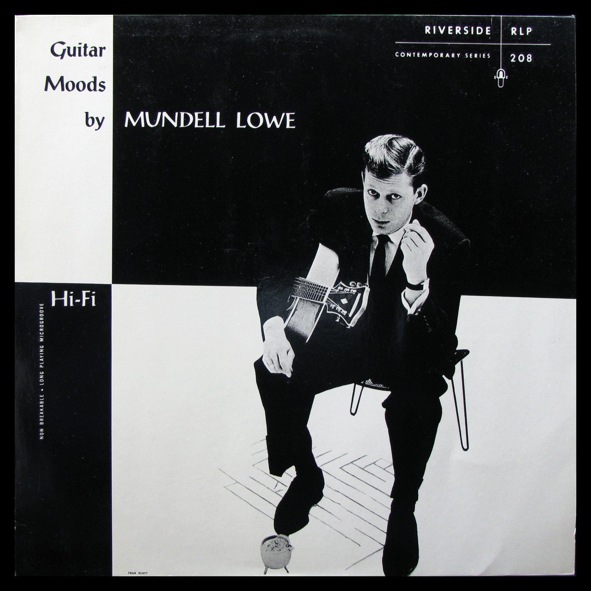 LP Mundell Lowe — Guitar Moods (mono) фото