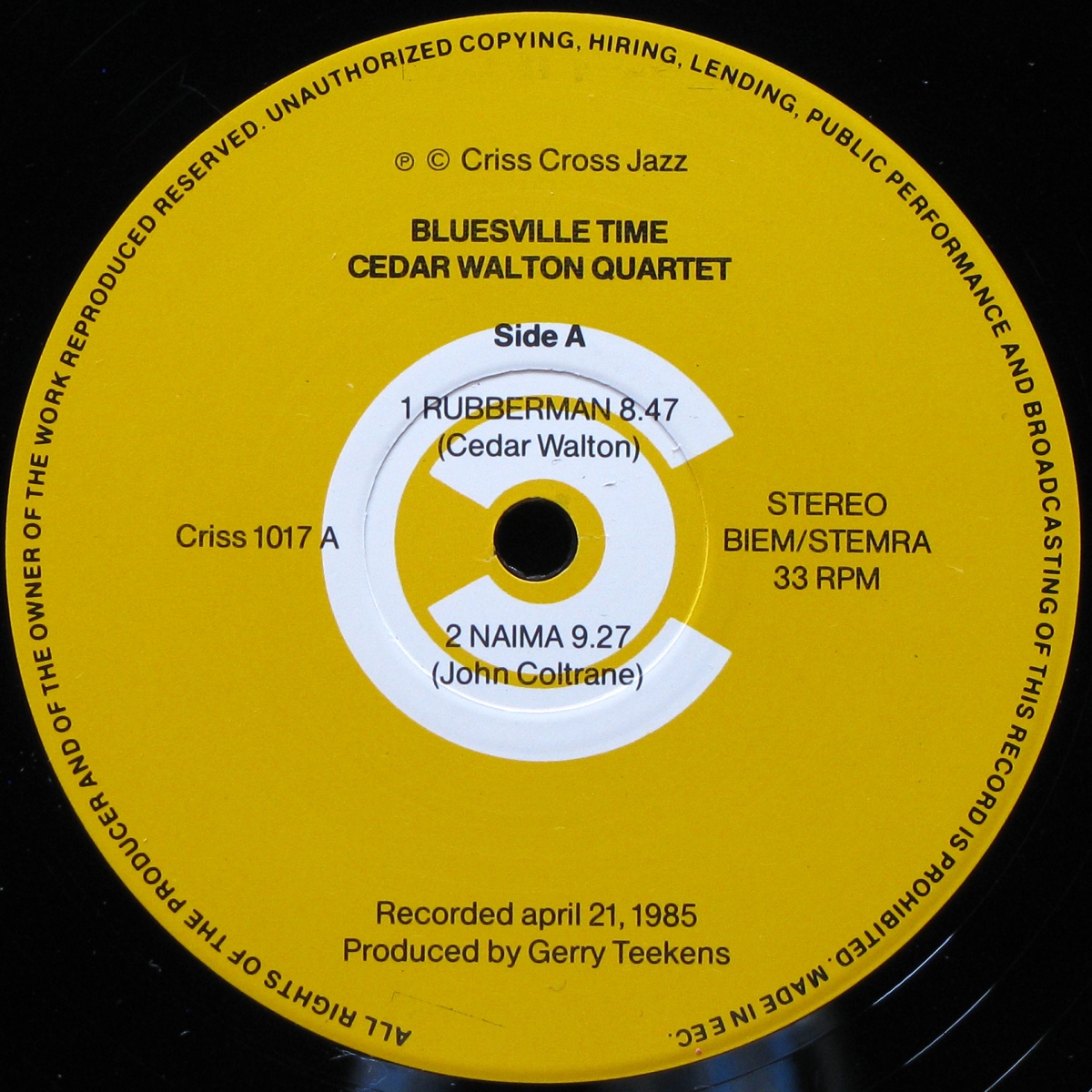 LP Cedar Walton Quartet + V/A — Bluesville Time фото 2