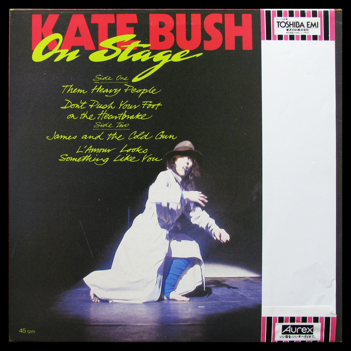 LP Kate Bush — On Stage (EP, + obi) фото 2