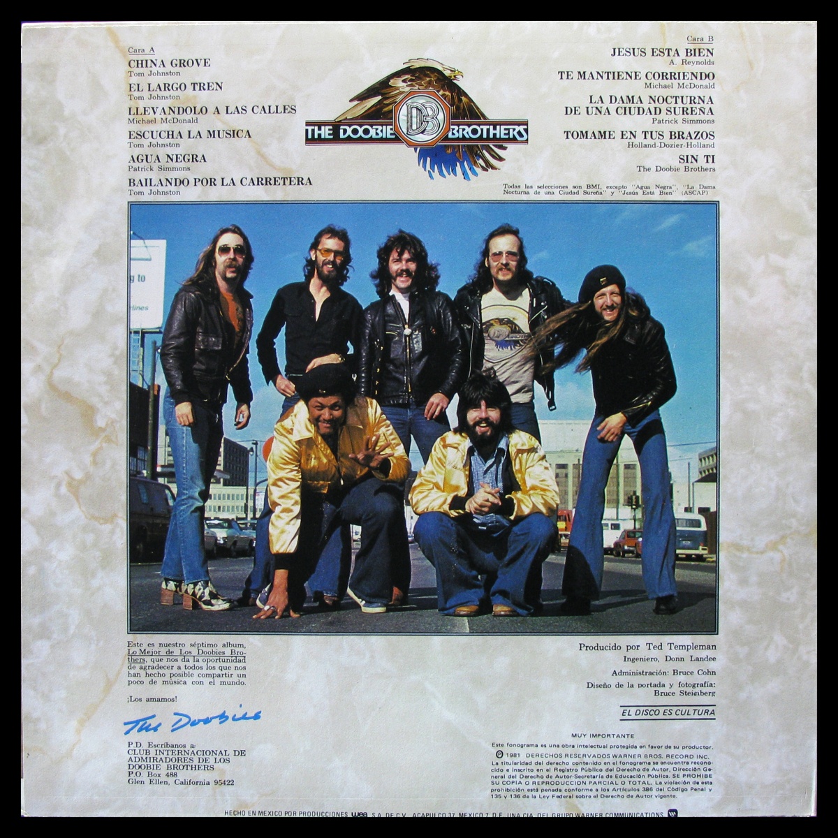 LP Doobie Brothers — Best Of The Doobies фото 2