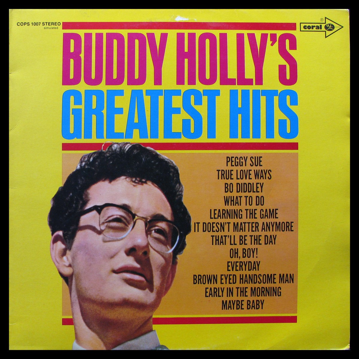 LP Buddy Holly — Buddy Holly's Greatest Hits фото