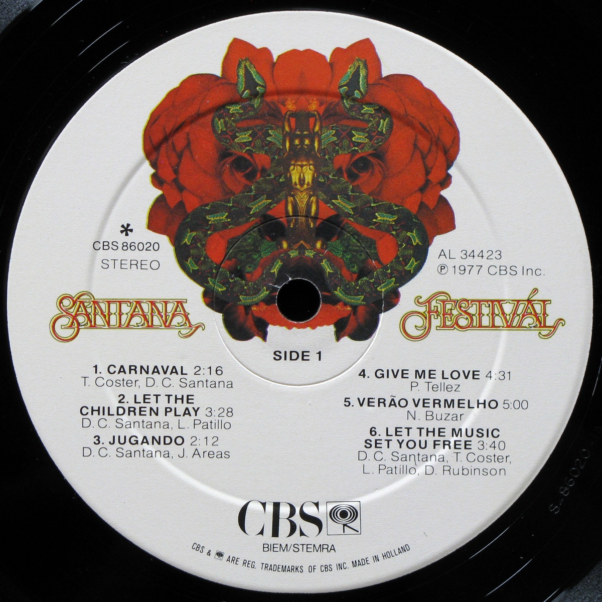 LP Santana — Festival фото 2