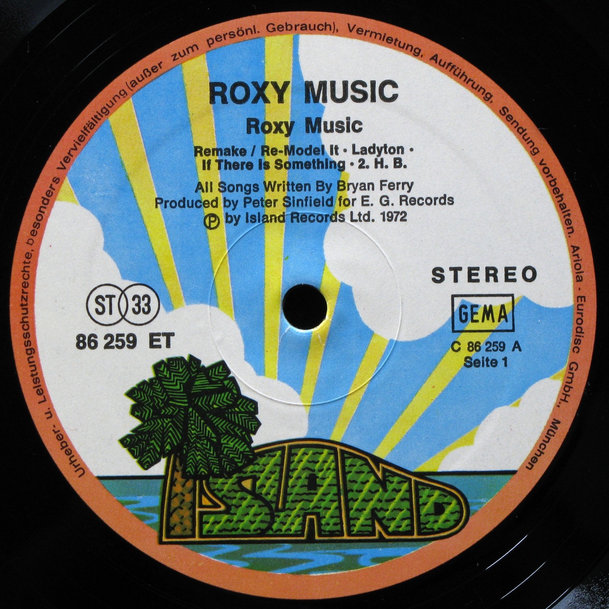 LP Roxy Music — Roxy Music фото 3