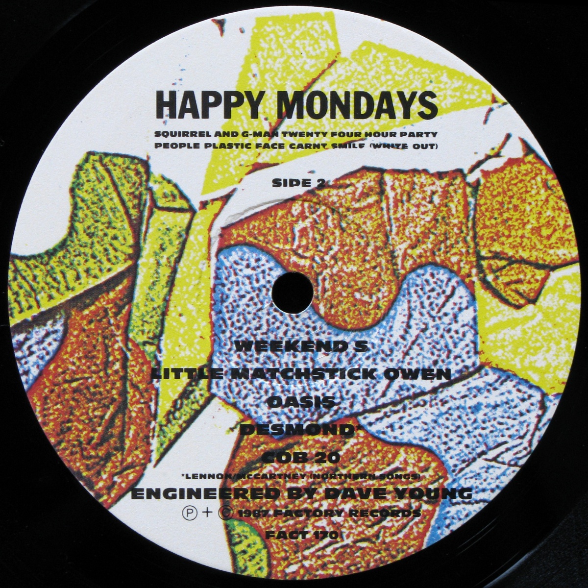 LP Happy Mondays — Squirrel And G-Man Twenty  Four... фото 4