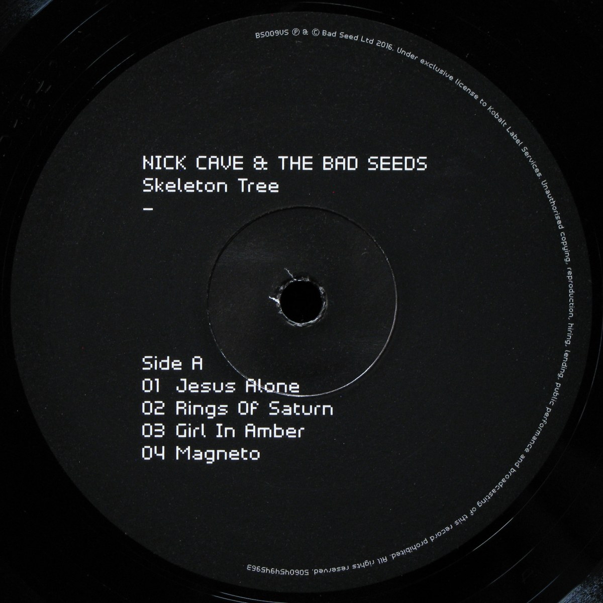 LP Nick Cave & The Bad Seeds — Skeleton Tree фото 3