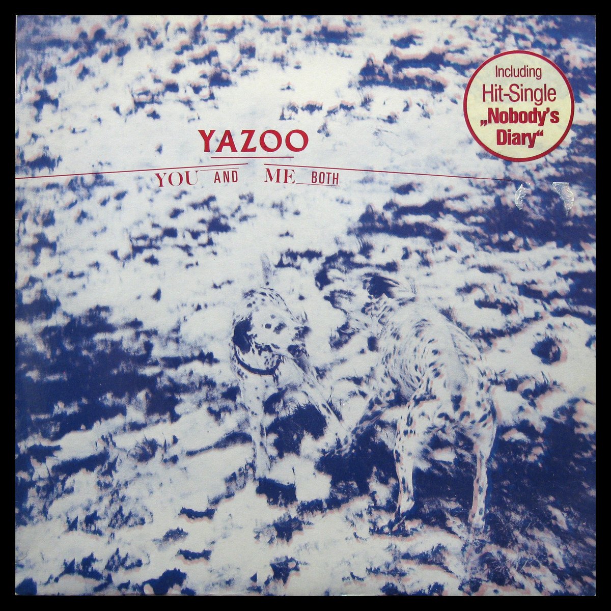 LP Yazoo — You And Me Both фото