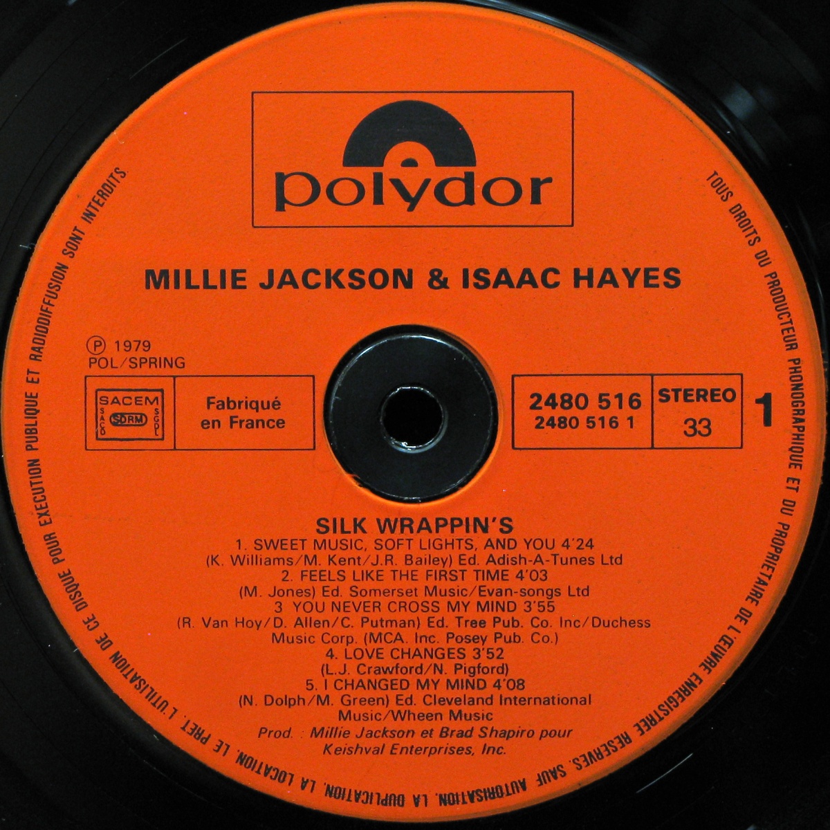 LP Millie Jackson / Isaak Hayes — Royal Rappin's фото 2