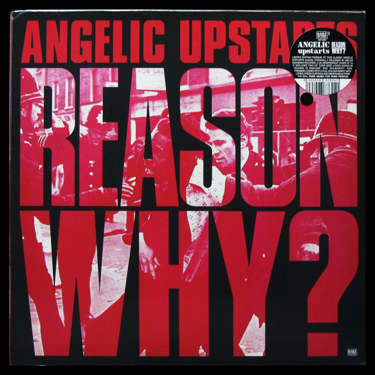 LP Angelic Upstarts — Reason Why? фото