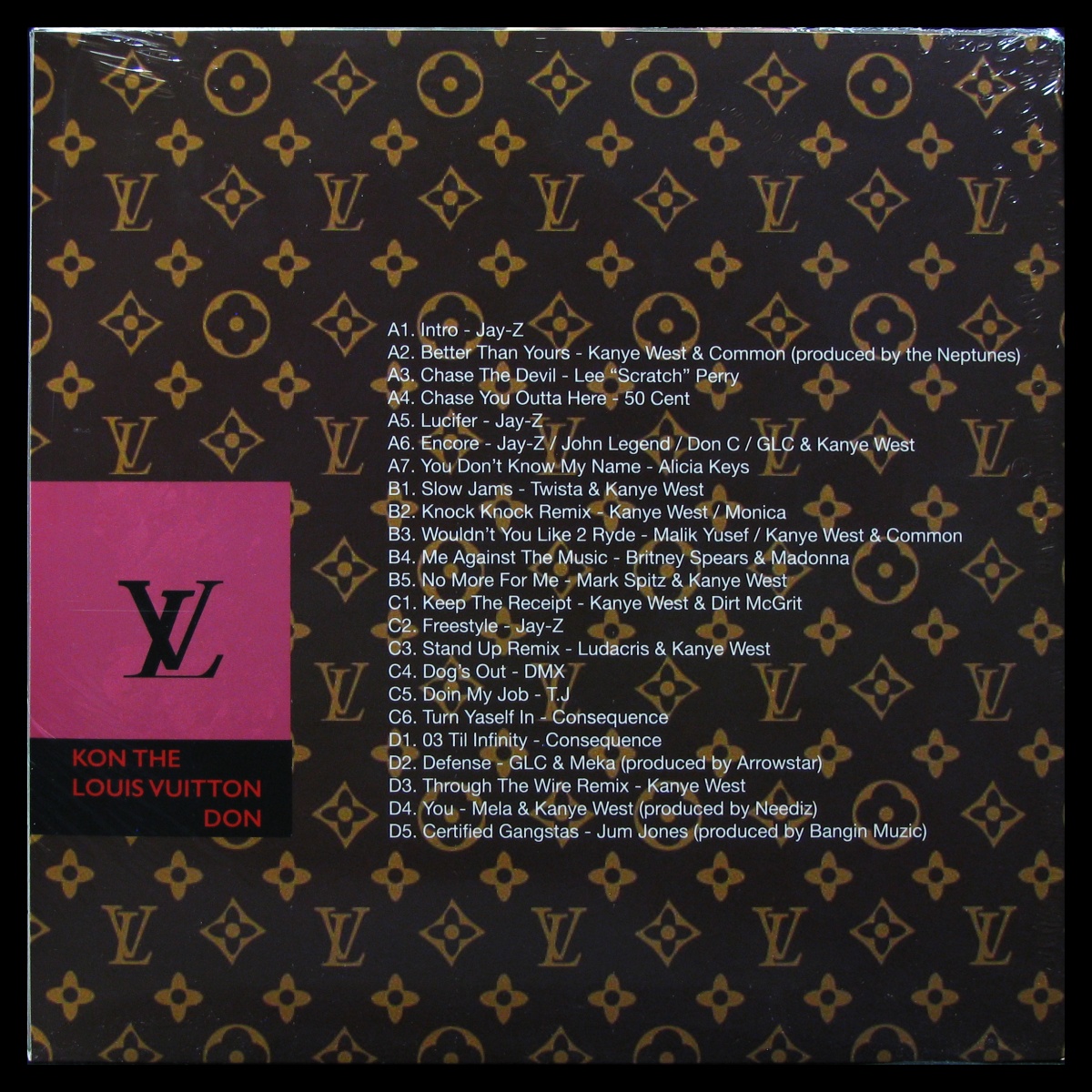 LP Kanye West — Kon The Louis Vuitton Don (2LP, coloured vinyl) фото 2