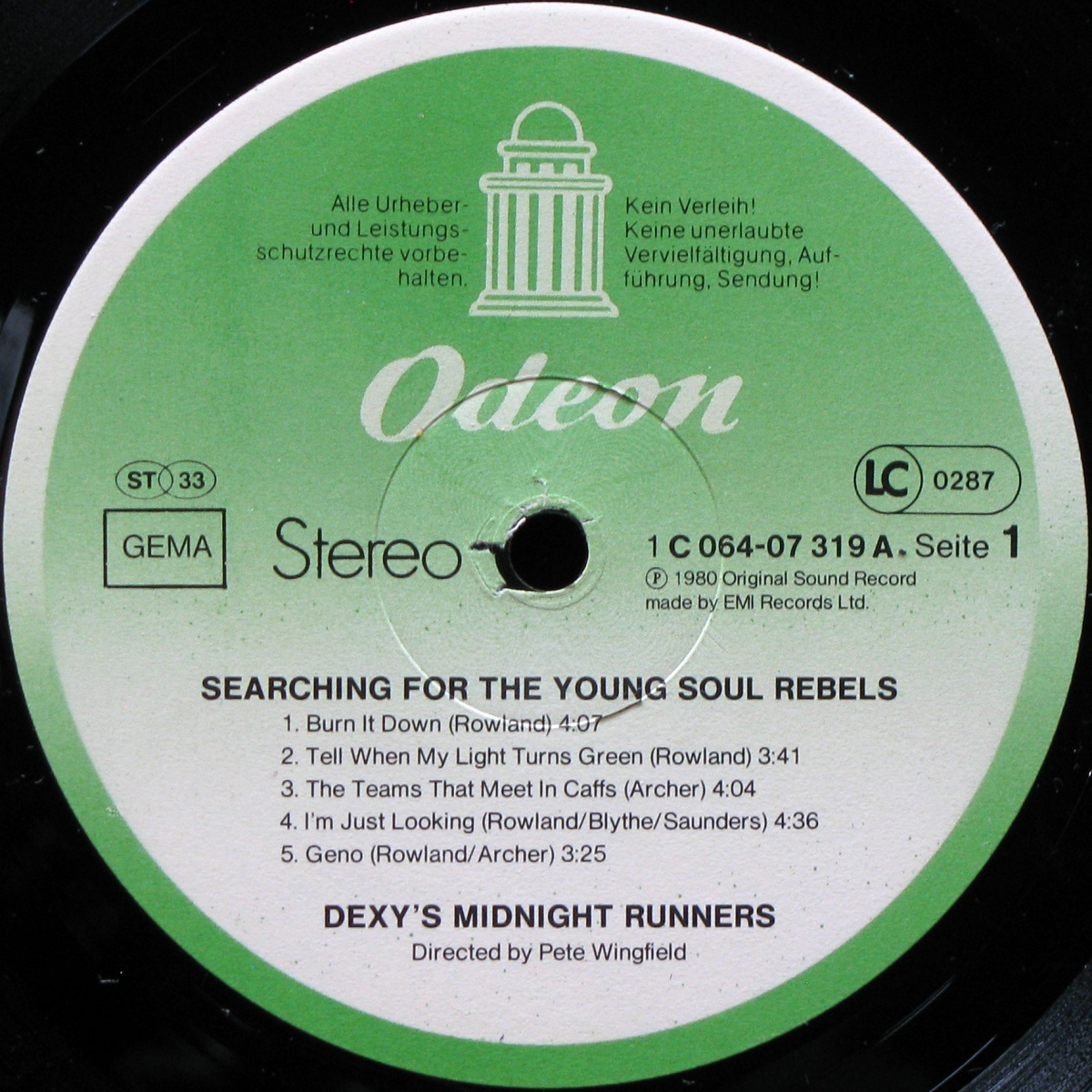 LP Dexys Midnight Runners — Searching For The Young Soul Rebels фото 2