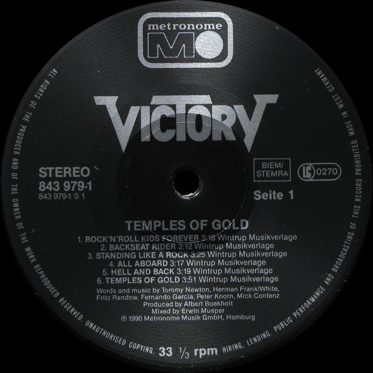 LP Victory — Temples Of Gold фото 2