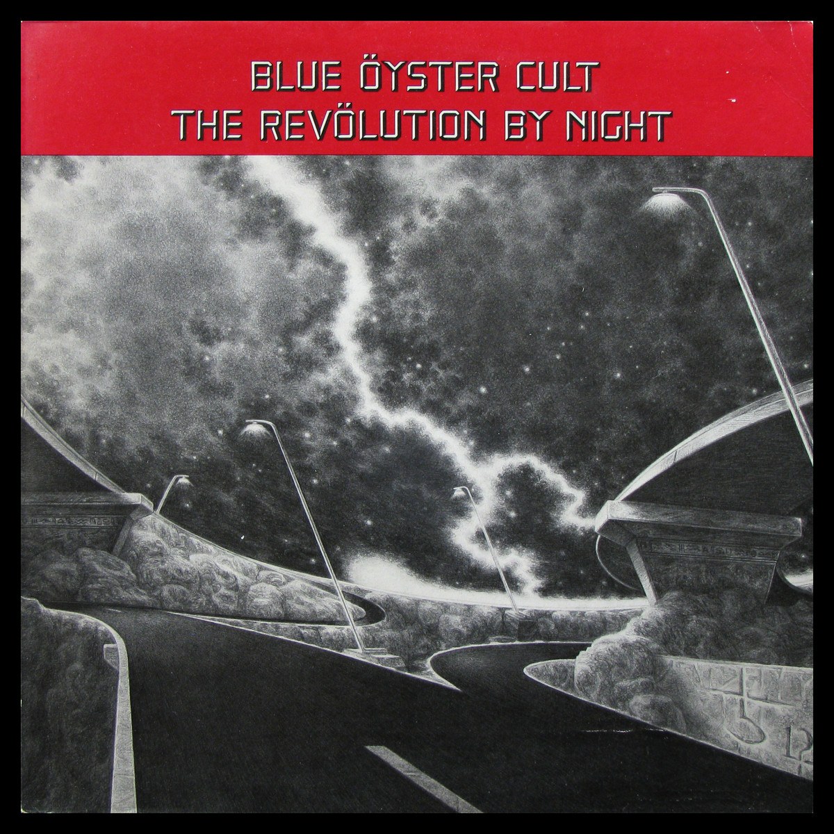 LP Blue Oyster Cult — Revolution By Night фото