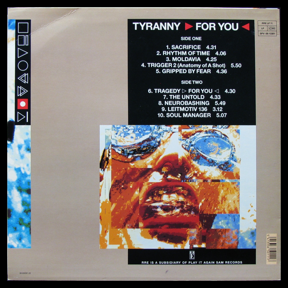 LP Front 242 — Tyranny > For You < фото 2