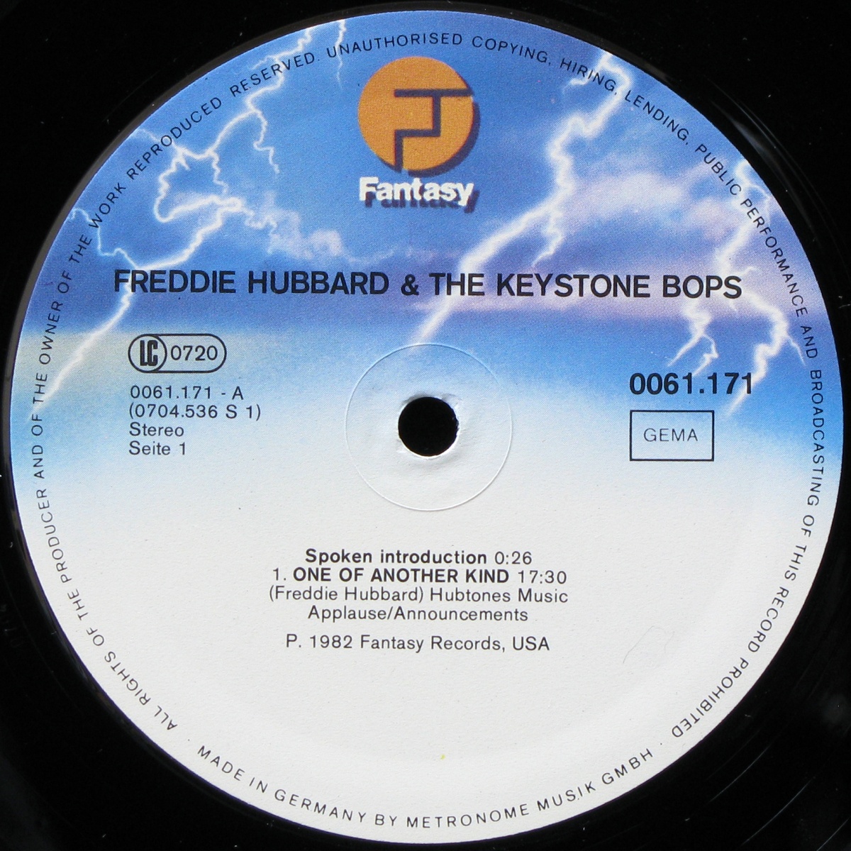 LP Freddie Hubbard — Keystone Bop фото 2