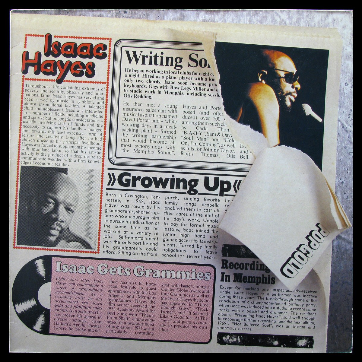 LP Isaac Hayes — Pop Gold фото