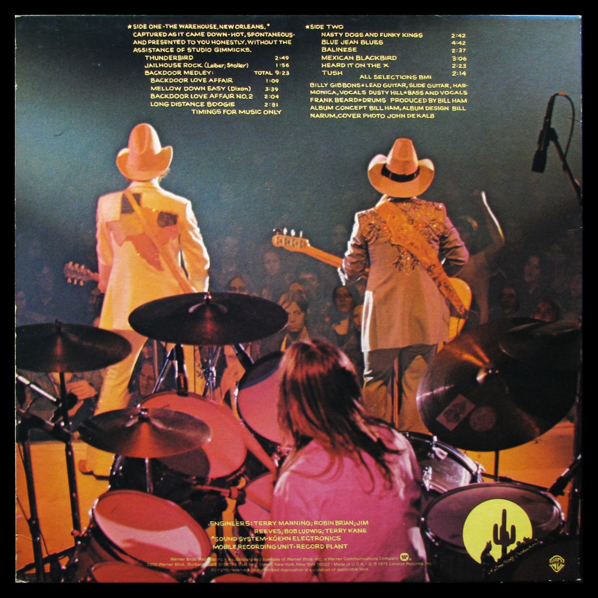 LP ZZ Top — Fandango! фото 2