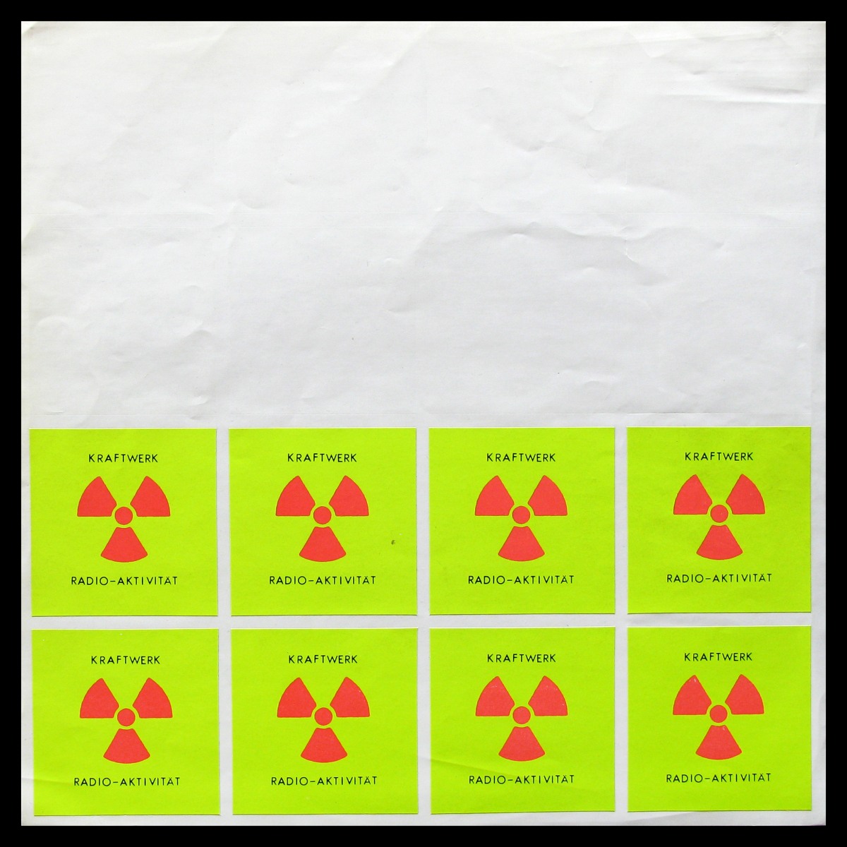 LP Kraftwerk — Radio-Aktivitat (+ stickers) фото 7