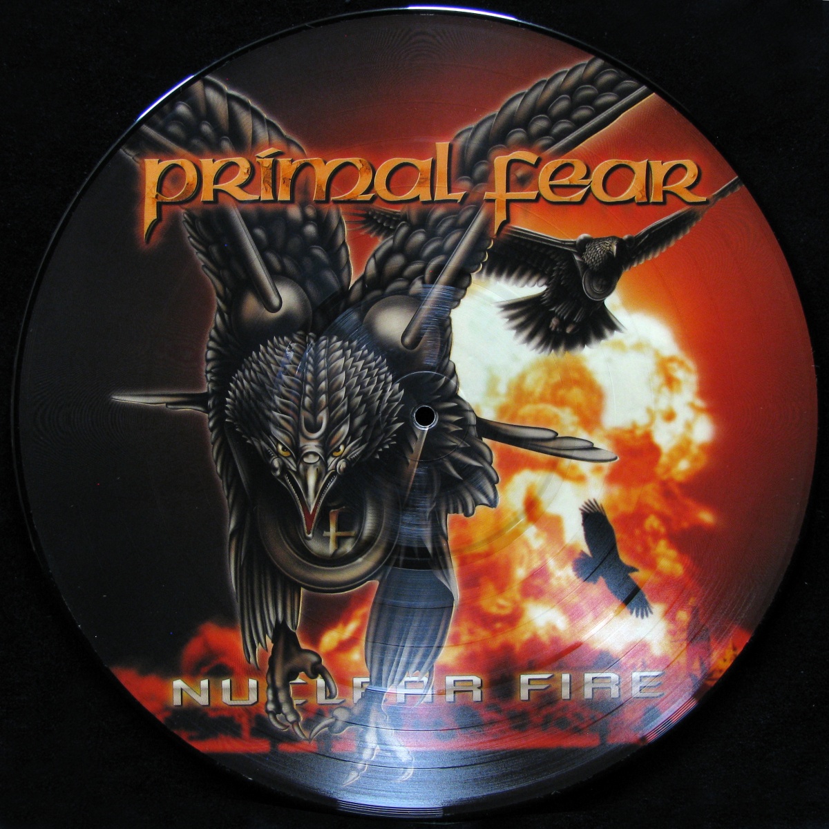 LP Primal Fear — Nuclear Fire (picture disc) фото 3