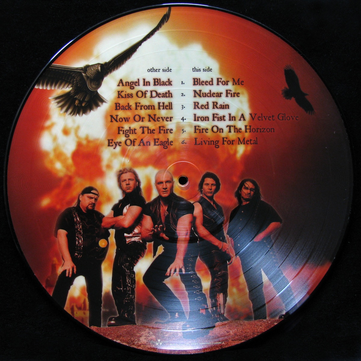 LP Primal Fear — Nuclear Fire (picture disc) фото 4