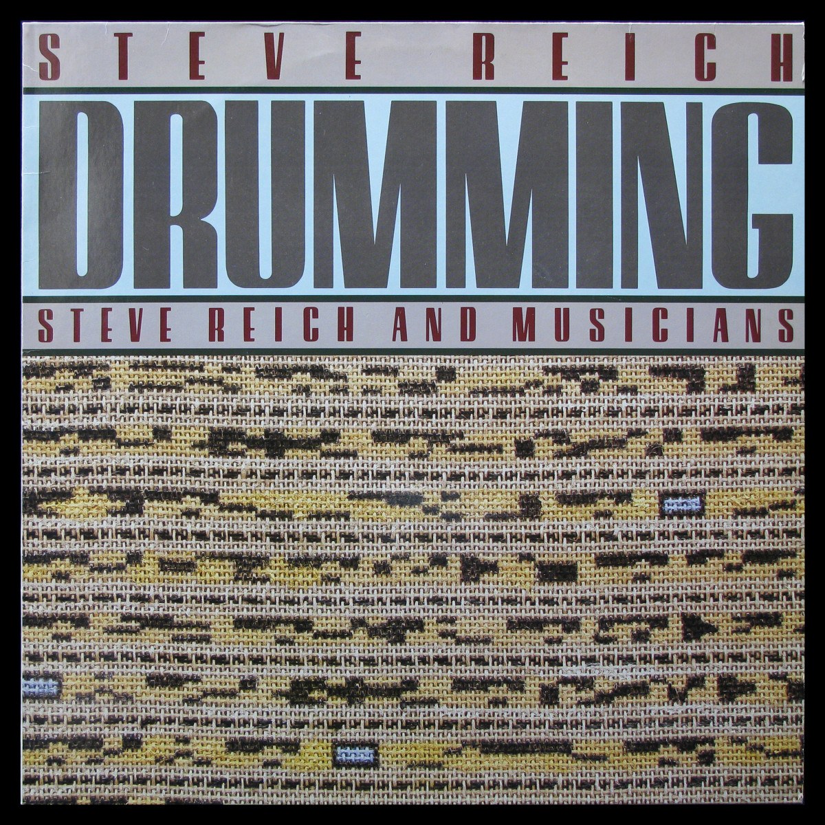 LP Steve Reich And Musicians — Drumming фото