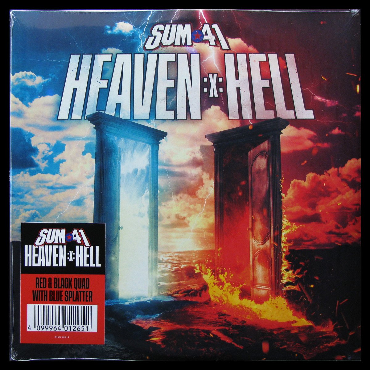 LP Sum 41 — Heaven :x: Hell (2LP, coloured vinyl) фото