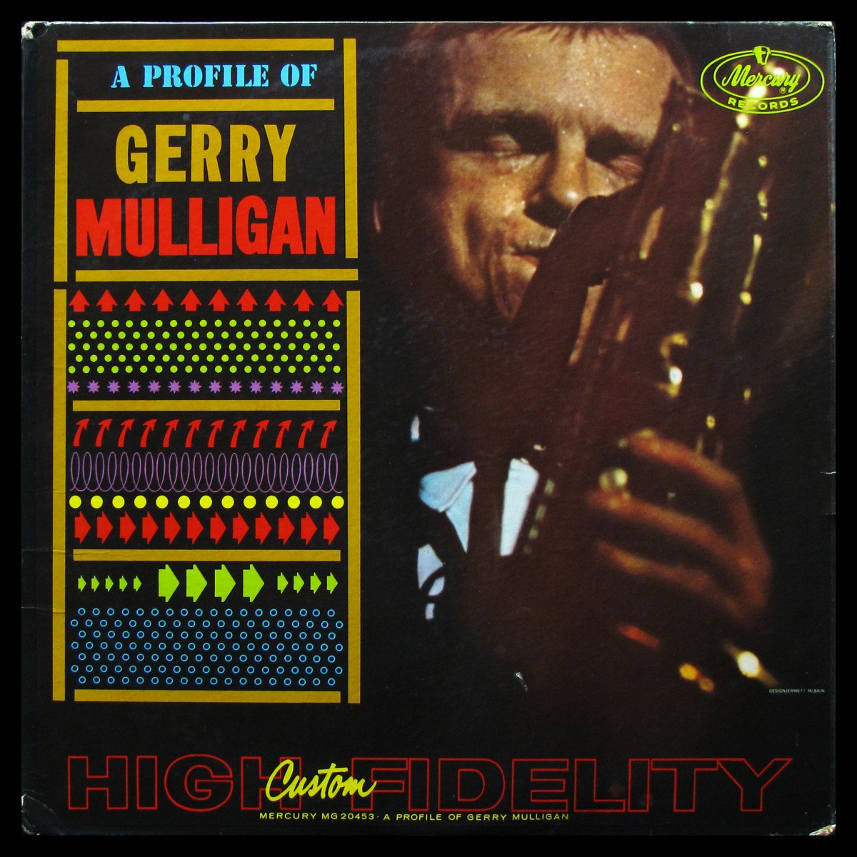 LP Gerry Mulligan — A Profile Of Gerry Mulligan (mono) фото