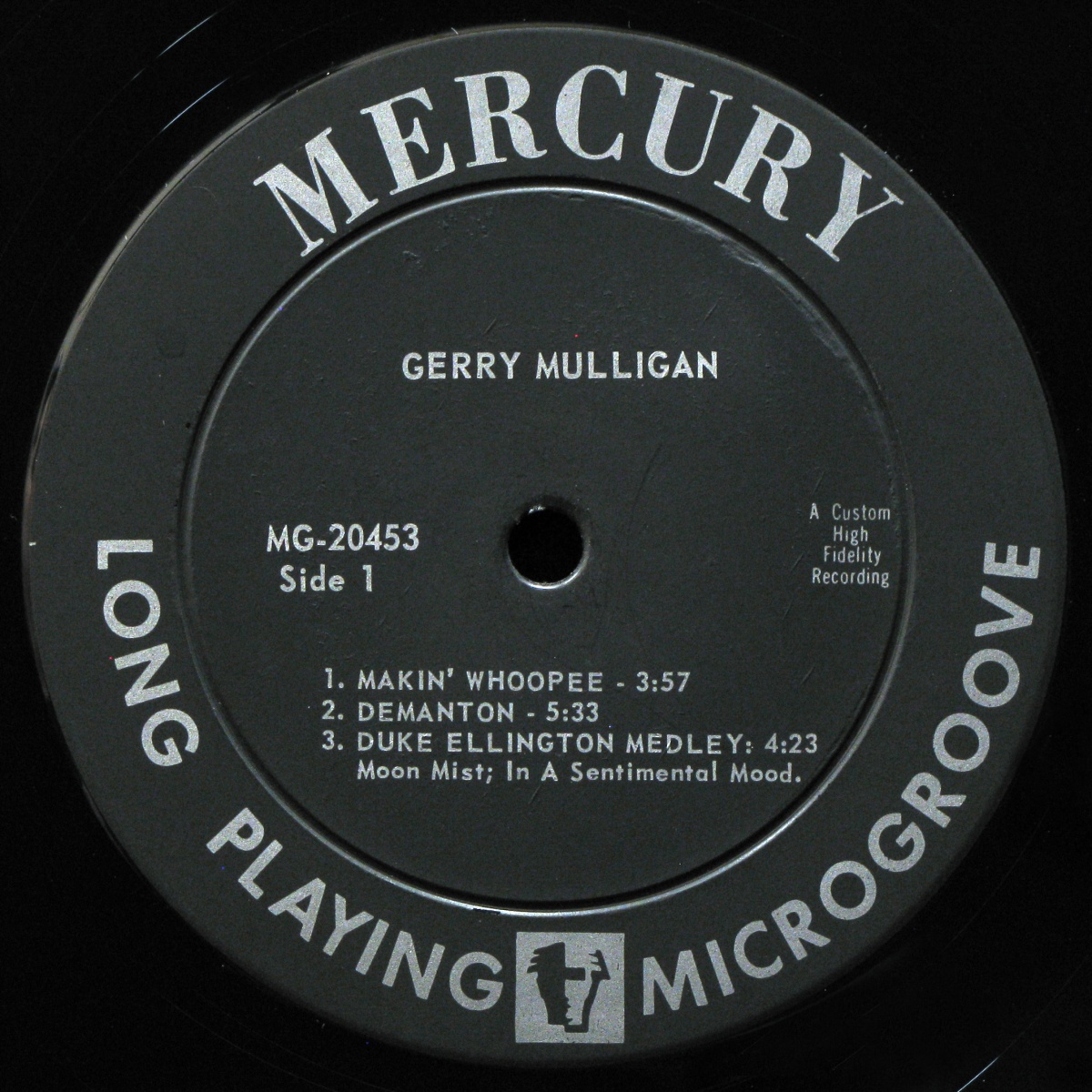 LP Gerry Mulligan — A Profile Of Gerry Mulligan (mono) фото 3