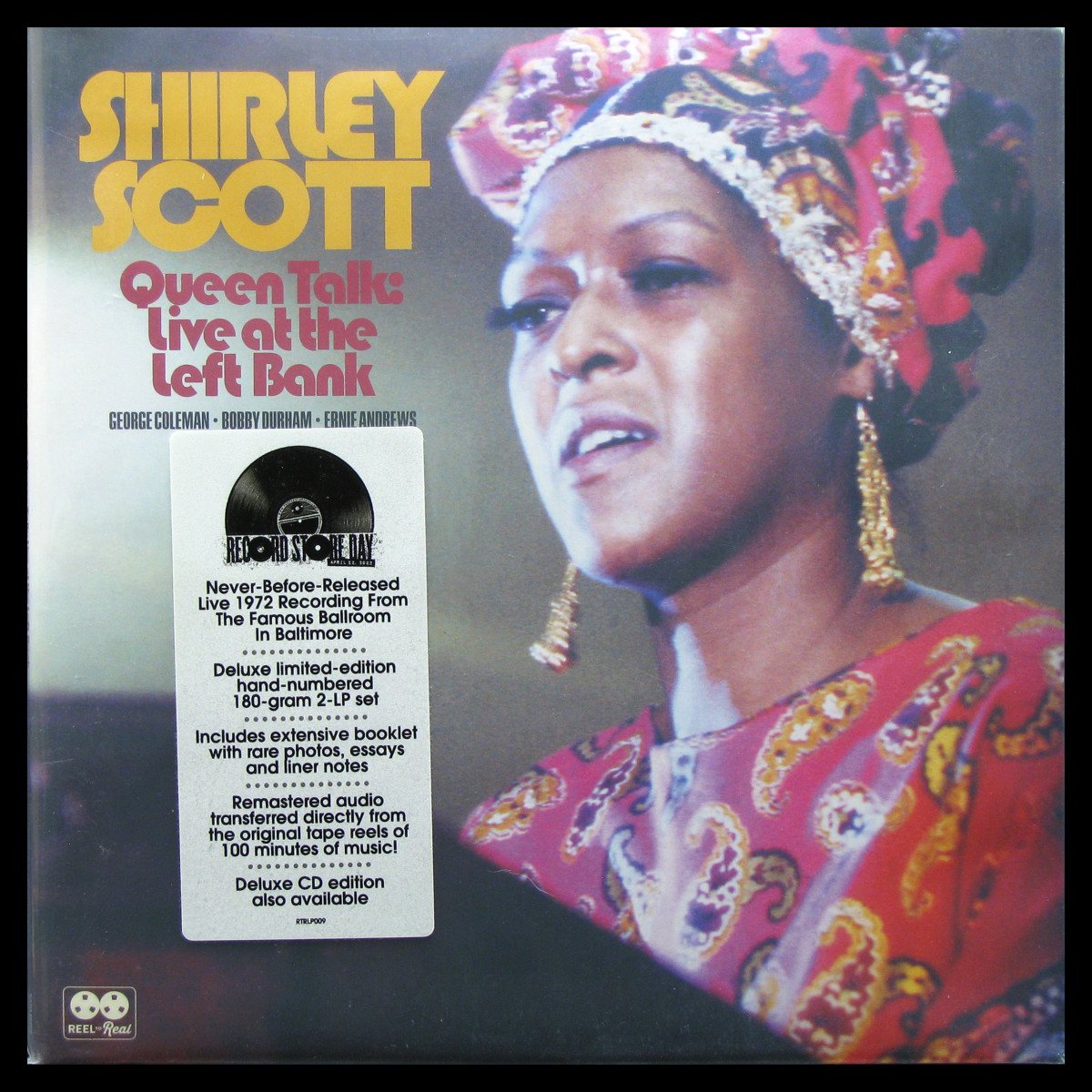 LP Shirley Scott — Queen Talk: Live At The Left Bank (2LP, + booklet) фото