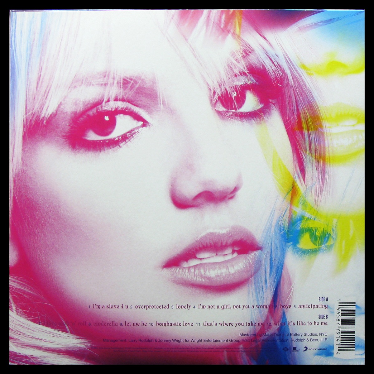 LP Britney Spears — Britney (coloured vinyl) фото 2