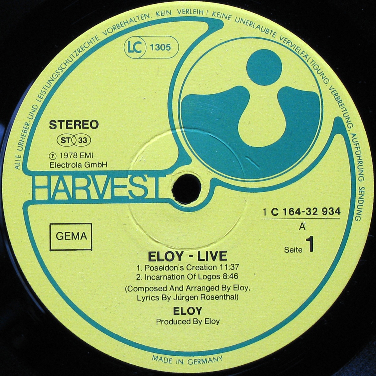 LP Eloy — Live (2LP) фото 3