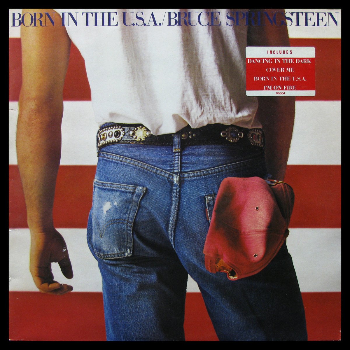 LP Bruce Springsteen — Born In The USA фото