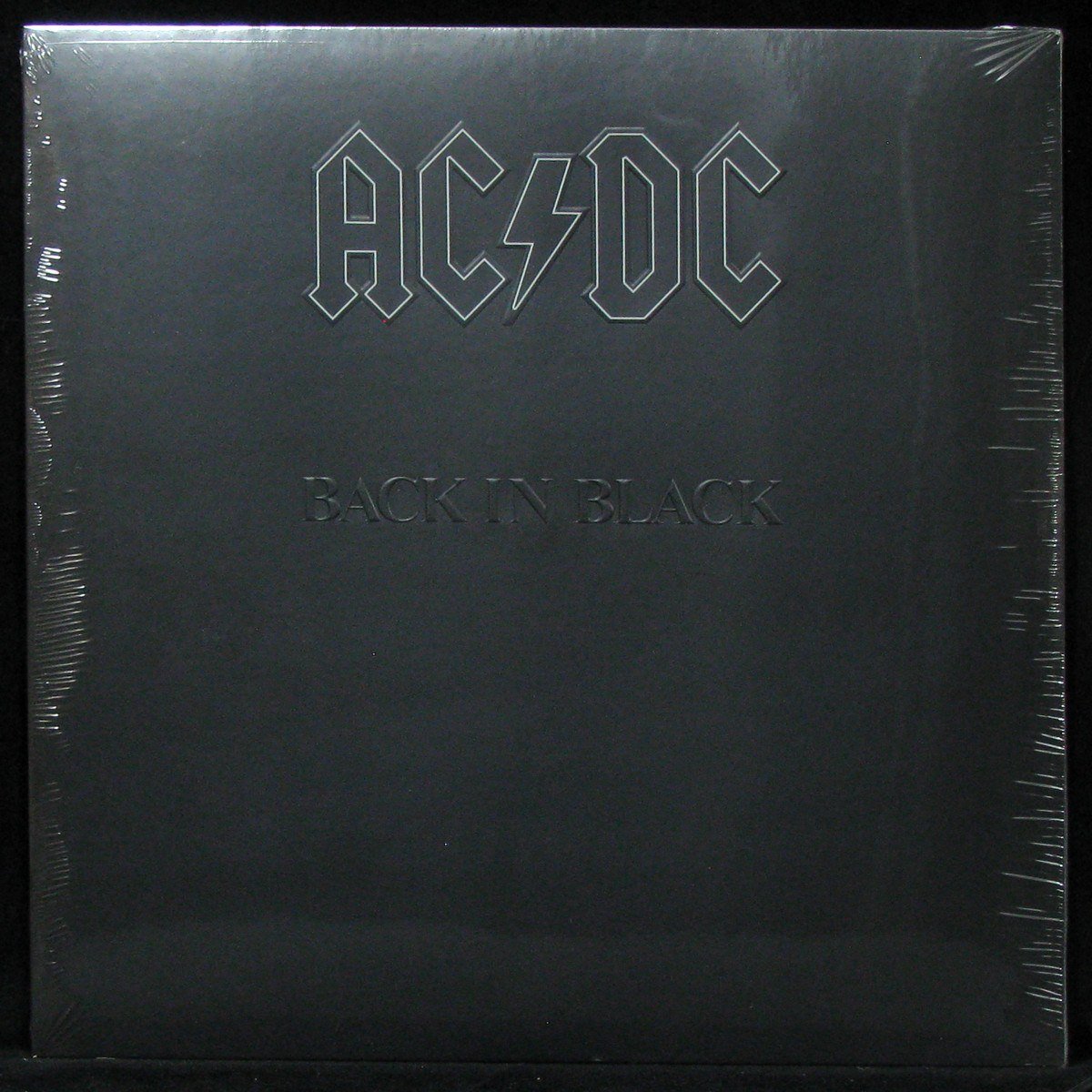 LP AC/DC — Back In Black фото