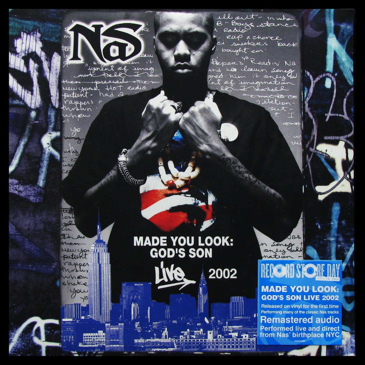 LP Nas — Made You Look: God’s Son Live 2002 фото