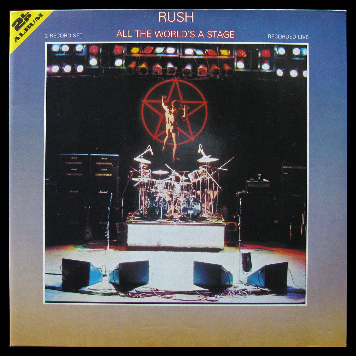 LP Rush — All The World's A Stage (2LP) фото