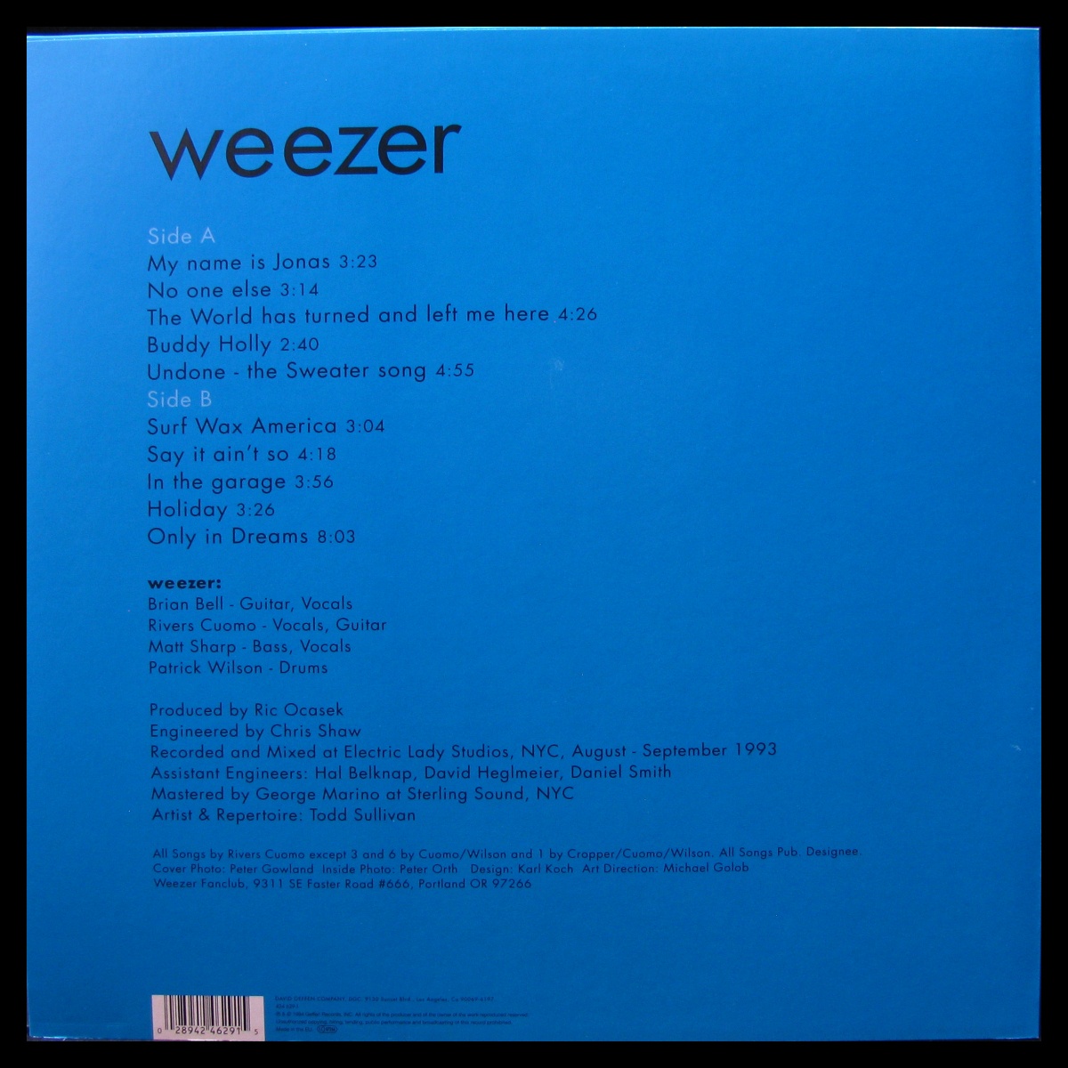 LP Weezer — Weezer фото 2