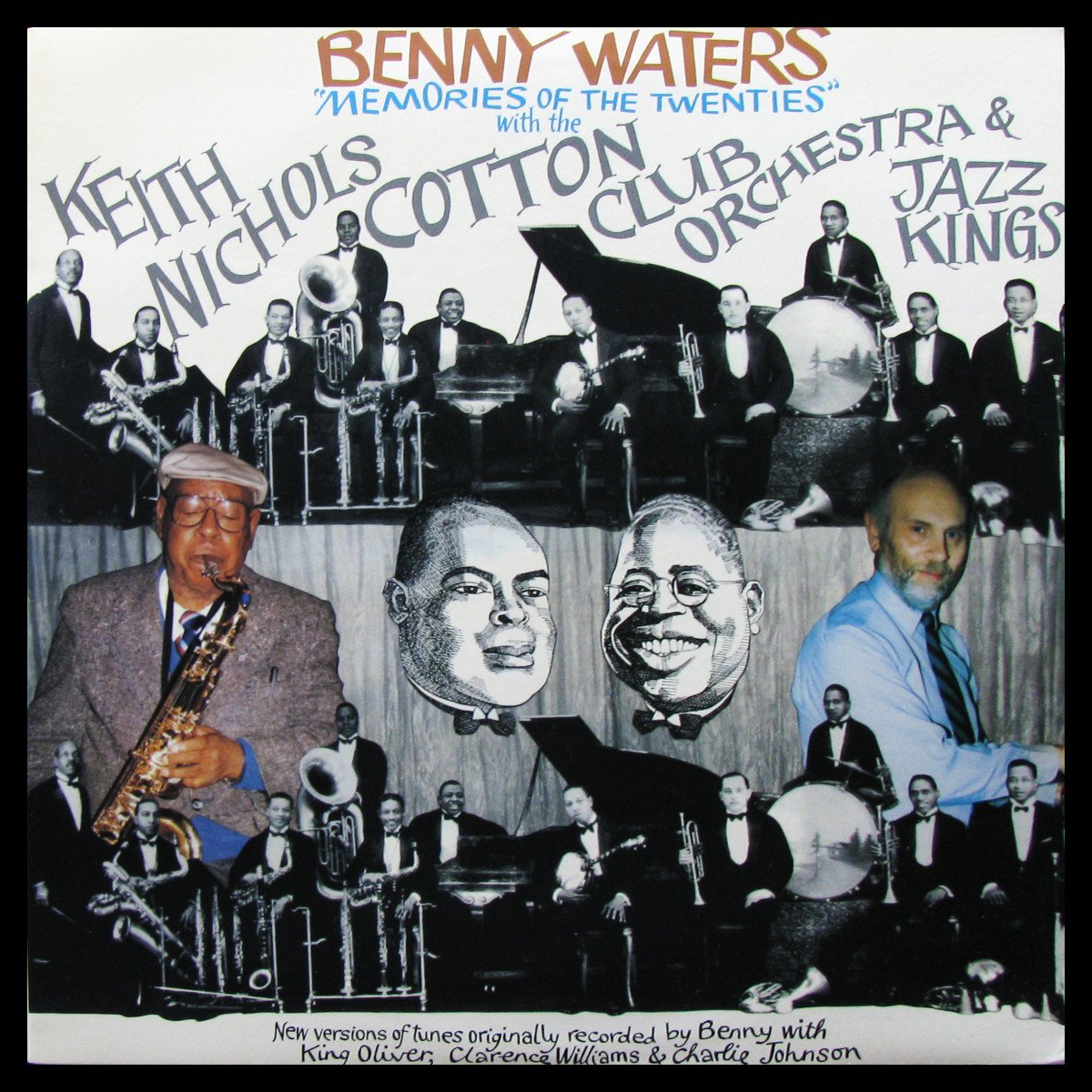 LP Benny Waters / Keith Nichols Cotton Club Orchestra — Memories Of The Twenties фото