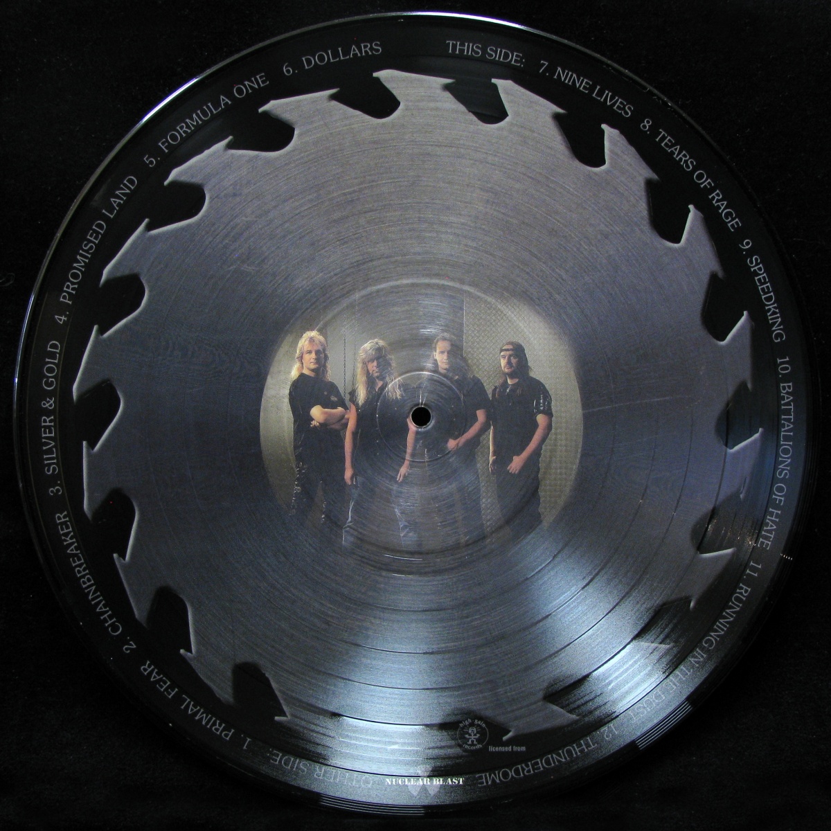 LP Primal Fear — Primal Fear (picture disc) фото 4