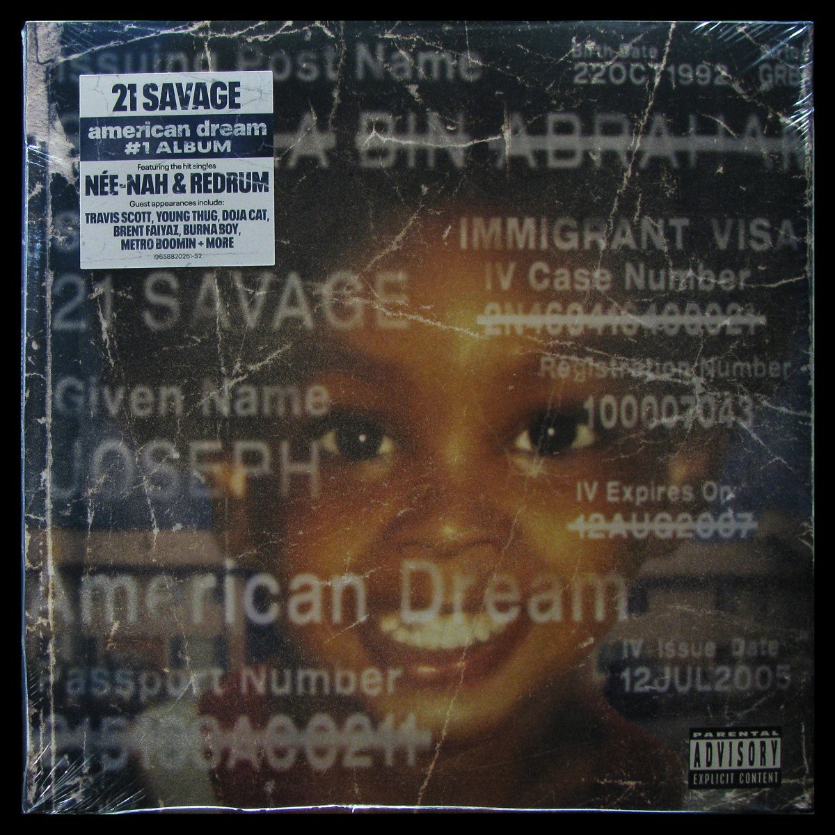 LP 21 Savage — American Dream (2LP) фото