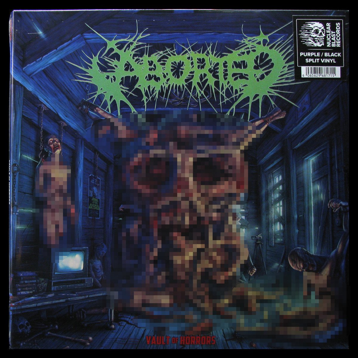 LP Aborted — Vault Of Horrors (coloured vinyl) фото