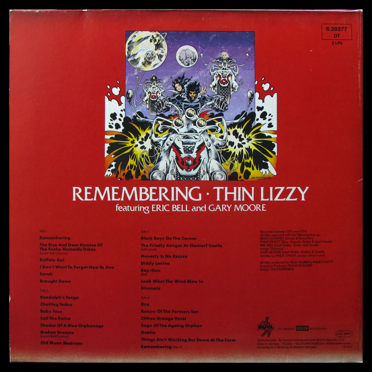 LP Thin Lizzy — Remembering (2LP) фото 2