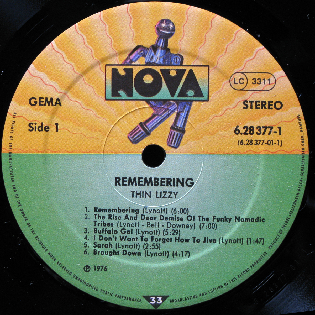 LP Thin Lizzy — Remembering (2LP) фото 3