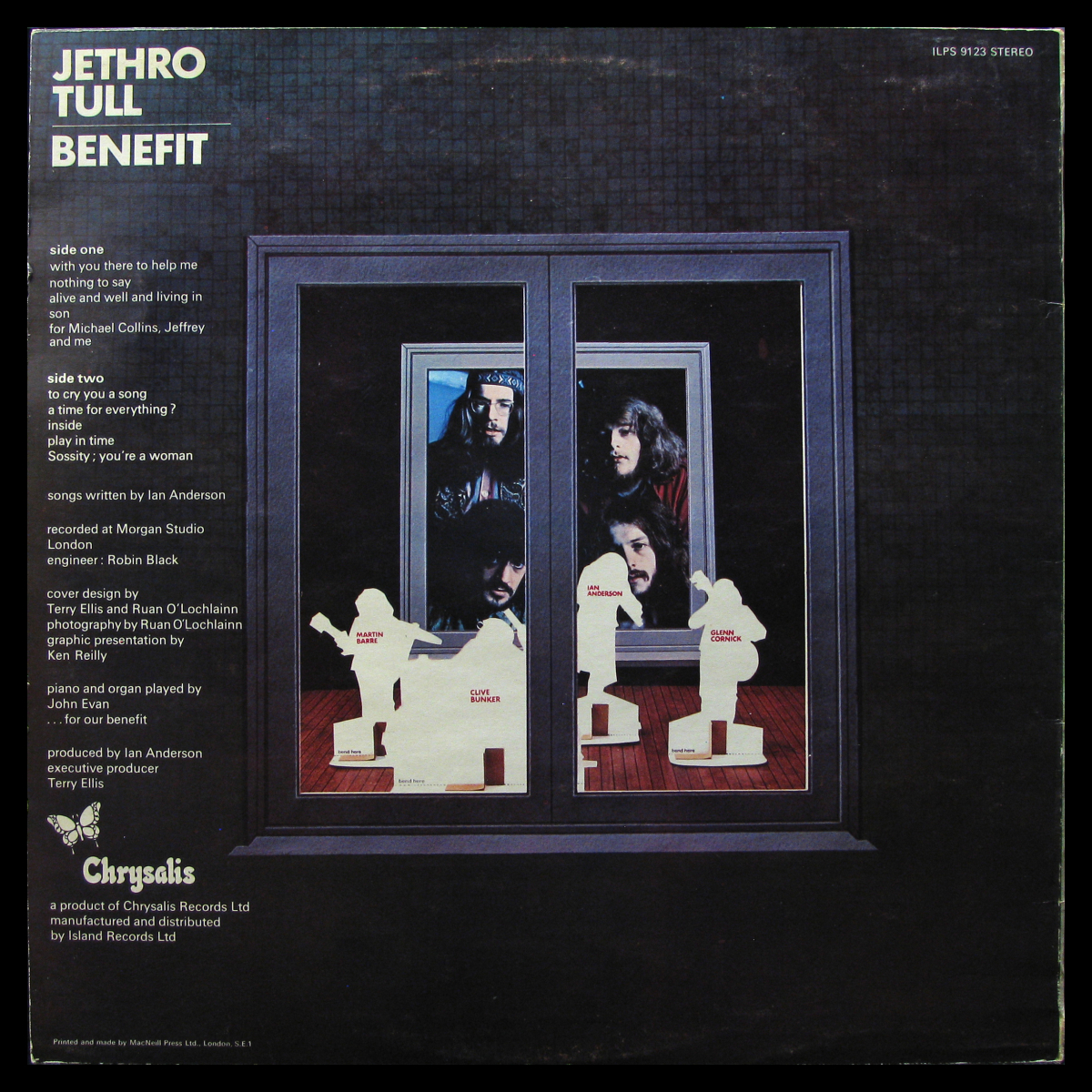 LP Jethro Tull — Benefit фото 2