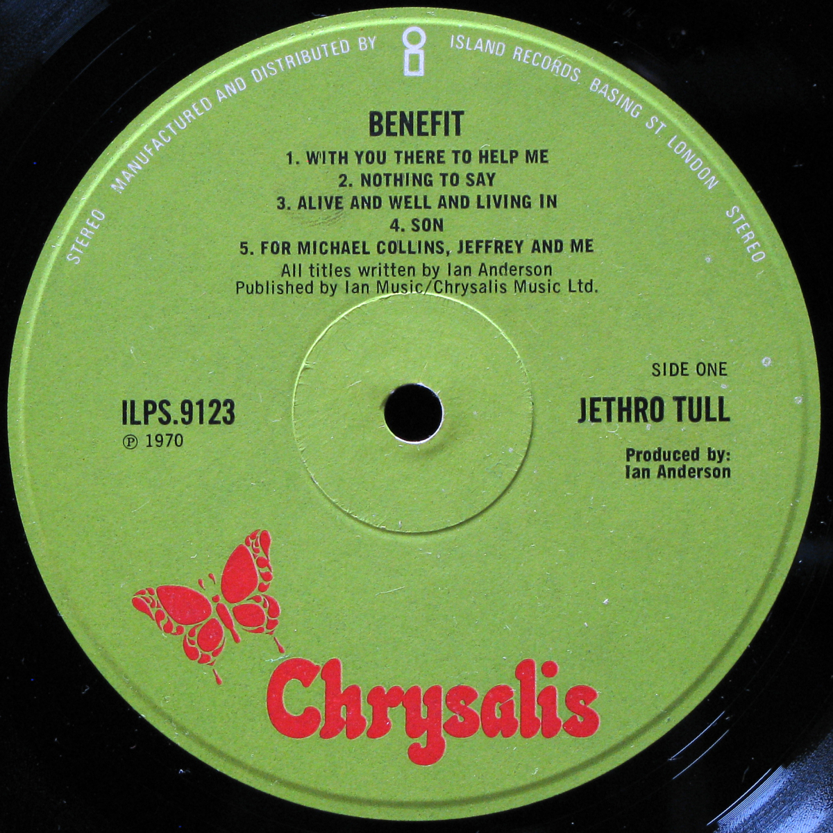 LP Jethro Tull — Benefit фото 3