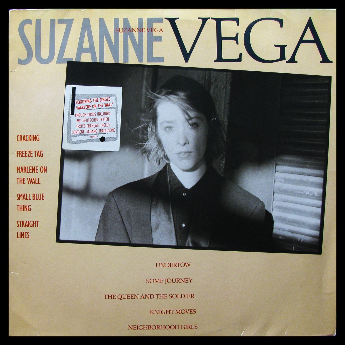 LP Suzanne Vega — Suzanne Vega фото